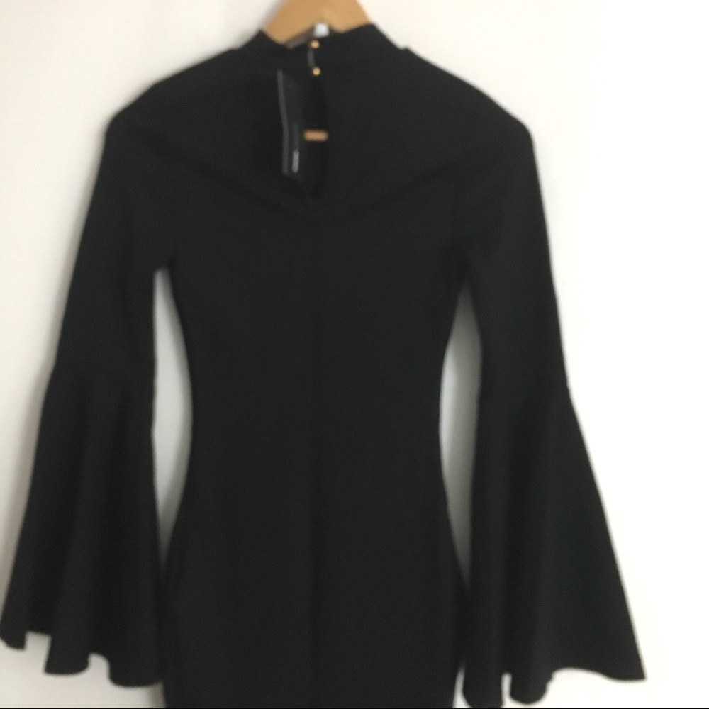 Fashion Nova Bell Sleeve Dress - Picture 9 of 10